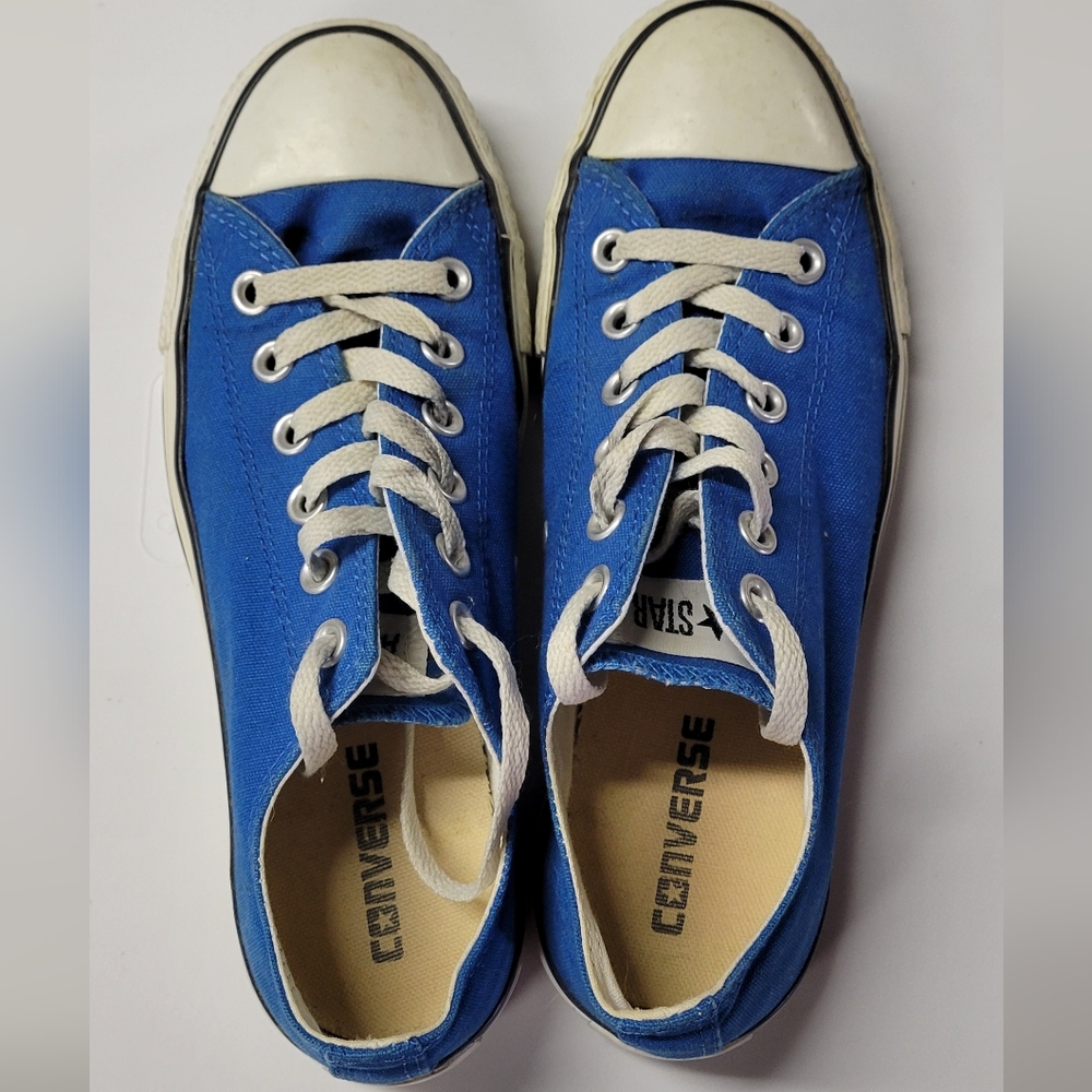 Blue Converse